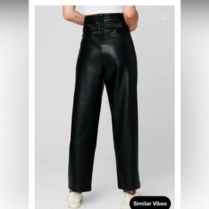 NWT BLANK NYC black faux leather pants - the Baxter Pants